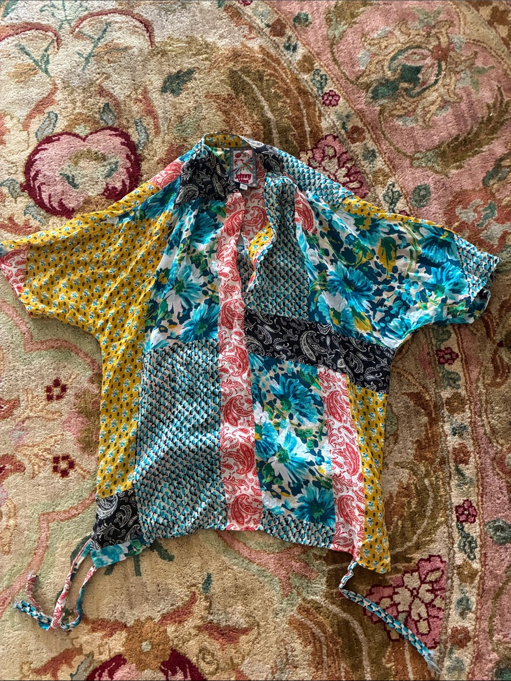 Johnny Was Paisley Ravenne Top - S
